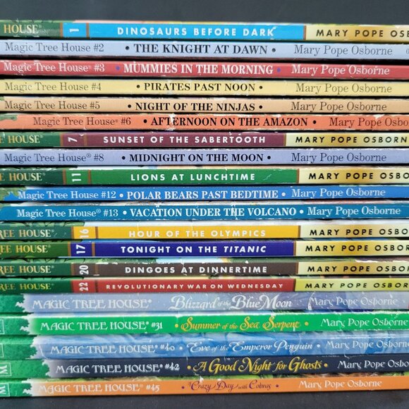 MAGIC TREE HOUSE & MERLIN MISSION LOT OF 20 BOOKS SCHOLASTIC MARY POPE OSBORN - Picture 6 of 13